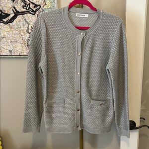 Grace Karin Gray Patterned Cardigan